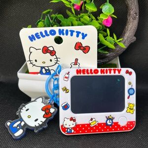 Blue & Red Multicolor Sanrio Hello Kitty Keychain with Interactive Writing Board